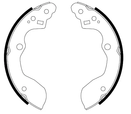 HELLA SUZUKI Колодки гальмівні барабанні SX4 06- HELLA PAGID 8DB355022581 (фото 1)
