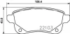 Гальмівні колодки дискові Renault Espace V, Grand Scenic IV, Megane IV, Scenic IV, Talisman 1.2-2.0D 02.15- HELLA PAGID 8DB 355 023-211 (фото 1)