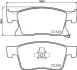 HELLA OPEL гальмівні колодки передн. ASTRA K 15- HELLA PAGID 8DB355024781 (фото 1)