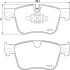 8DB355036491 Комплект гальмівних накладок, дискове гальмо HELLA PAGID 8DB 355 036-491 (фото 1)