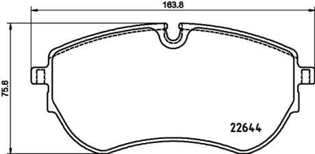 Комплект гальмівних колодок VW Amarok 2.0D/3.0D 09.11-05.22 HELLA PAGID 8DB 355 037-731
