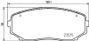 8DB355037911 Комплект гальмівних накладок, дискове гальмо HELLA PAGID 8DB 355 037-911 (фото 1)