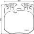 Колодки гальмівні, дискове гальмо HELLA PAGID 8DB355039461 (фото 1)
