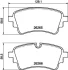 HELLA AUDI колодки гальмівні задн. A4 2.0 16-, A5 1.4 16-, VW HELLA PAGID 8DB355040941 (фото 1)