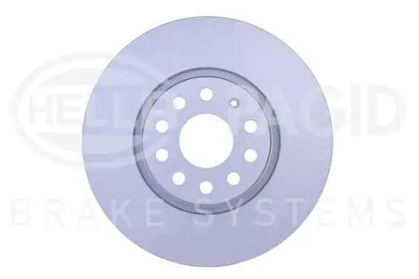 Диск гальмівний перед. Audi A3 13-/VW Caddy 04-/Seat Leon 05-/Passat 05- HELLA PAGID 8DD 355 109-521 (фото 1)