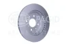 HELLA PRO OPEL гальмівний диск передн. AGILA (A) 00-, SUBARU, SUZUKI HELLA PAGID 8DD355111591 (фото 3)