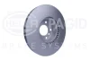 HELLA PRO BMW диск гальмівний передн. X3 F25, X4 F26 11- HELLA PAGID 8DD355119531 (фото 3)