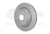 HELLA PRO HIGH CARBON DB диск гальмівний задн.GLE W166 11- HELLA PAGID 8DD355122551 (фото 2)
