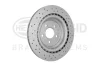 HELLA PRO HIGH CARBON DB диск гальмівний задн.GLE W166 11- HELLA PAGID 8DD355122551 (фото 3)