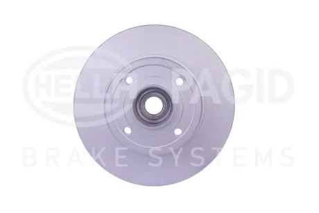 Диск гальмівний з покриттям PRO задній з підшипником HELLA PAGID 8DD355123241