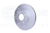 HELLA PRO CITROEN диск гальмівний передн. C-ZERO C-Zero, MITSUBISHI HELLA PAGID 8DD355125241 (фото 2)