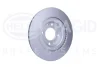 HELLA PRO CITROEN диск гальмівний передн. C-ZERO C-Zero, MITSUBISHI HELLA PAGID 8DD355125241 (фото 3)