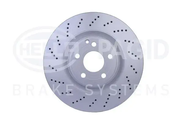 HELLA PRO HIGH CARBON DB гальмівний диск передн. C218, X218 HELLA PAGID 8DD355126381 (фото 1)