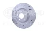 HELLA PRO HIGH CARBON DB гальмівний диск передн. C218, X218 HELLA PAGID 8DD355126381 (фото 2)