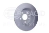 HELLA PRO HIGH CARBON DB диск гальмівний задн. Vito 95-03 (280*10) HELLA PAGID 8DD355127241 (фото 3)