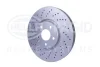 Диск гальмівний (High Carbon) передній MB E (W211), S (W220) 3.0-5.5 09.02-07.09 4-matic HELLA PAGID 8DD 355 128-151 (фото 2)