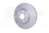 HELLA PRO HIGH CARBON DB диск гальмівний передн. W203/204, E212 HELLA PAGID 8DD355129521 (фото 2)