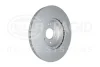 HELLA PRO HIGH CARBON DB гальмівний диск X-CLASS 470, NISSAN HELLA PAGID 8DD355131401 (фото 3)
