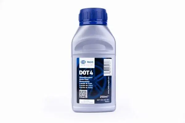 Рідина гальмівна DOT 4, 250мл. HELLA PAGID 8DF 355 360-001 (фото 1)