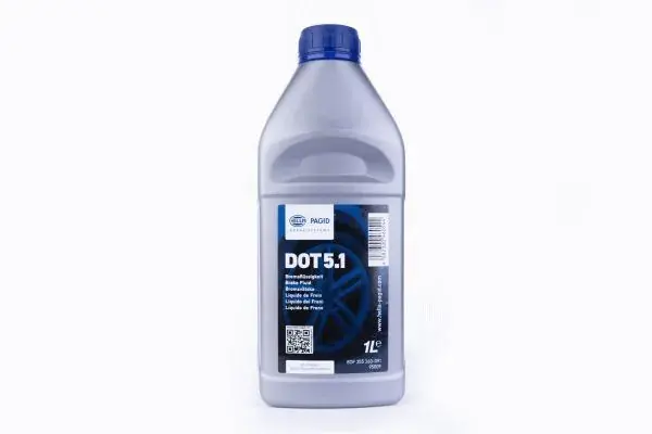 Рідина гальмівна DOT 5.1, 1л. HELLA PAGID 8DF355360091 (фото 1)