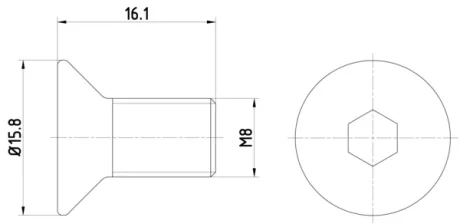 Гвинт, гальмівний диск HELLA PAGID 8DZ355209061