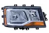 Фара прав (2*H7/H21W/LED, електричн, з мотором, включає денні ходові вогні, колір відбивача: хром) SCANIA G II, L, P II, R II, S 06.17- HELLA 1EH014541061 (фото 1)