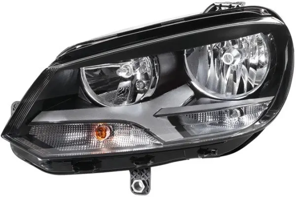 Фара прав (H7/H7/PSY24W/W21W/W5W, електричн, з мотором, з лампочкою) VW EOS 01.11-05.15 HELLA 1EJ010750321 (фото 1)