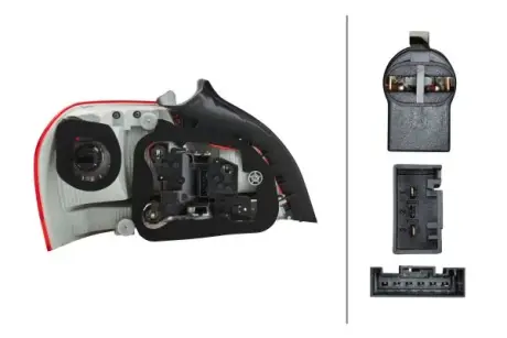 Задні ліхтарі HELLA 2VP010756221
