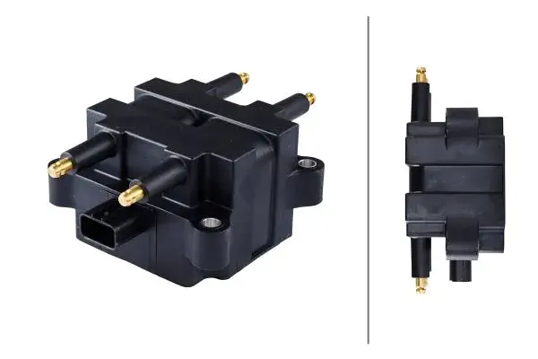 SUBARU Котушка запалювання FORESTER 2.5 02-, IMPREZA 2.5 01-, LEGACY II 2.2 96-, LEGACY IV 2.5 03-, OUTBACK 2.5 AWD 00- HELLA 5DA230035271 (фото 1)