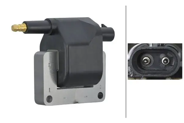 JEEP Котушка запалювання Cherokee/Grand Cherokee, Wrangler I/II 2.5/5.2 91-07 HELLA 5DA358168711 (фото 1)