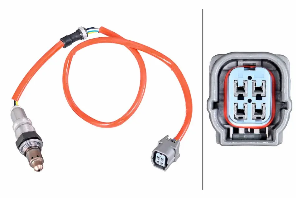 Лямбда-зонд (кількість дротів 4, 560мм) HONDA CR-V IV, CR-V V 2.4 09.15- HELLA 6PA358229021 (фото 1)