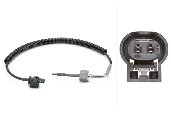 DB датчик температура ВГ W205 W211 W212 HELLA 6PT014494131 (фото 1)