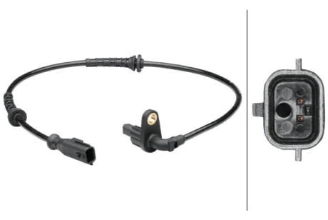 RENAULT датчик ABS задн. прав. Duster HELLA 6PU012679121