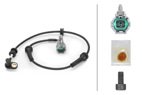 NISSAN датчик ABS передн. Navara 01- HELLA 6PU230040651