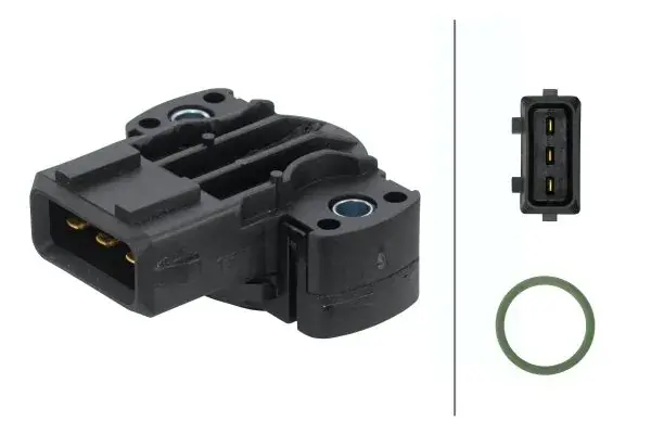 Датчик, положение дроссельной заслонки HELLA 6PX008476091 (фото 1)