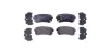 Гальмівні колодки зад. Hyundai Accent/Kia Rio/Ceed 05- (mando) HELLA 8DB355006-961 (фото 1)