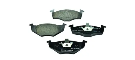 Гальмівні колодки пер. Caddy II/Golf III/Fabia 91-14 (ATE) HELLA 8DB355007-891