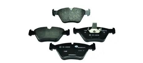 Колодки гальмівні дискові комплект; передн. HELLA 8DB355010711