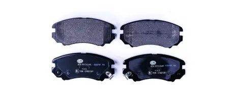 Гальмівні колодки пер. Sonata 01-/Magentis 05- HELLA 8DB355010-991
