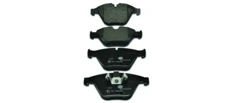 Гальмівні колодки пер. BMW 3 (E90)/5 (E60)/7 (E65) 02-13 (ATE) HELLA 8DB355013-931