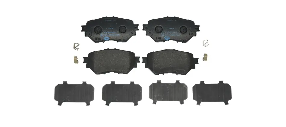 Колодки гальмівні, дискове гальмо HELLA 8DB355032091 (фото 1)