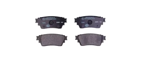 Колодки гальмівні, дискове гальмо HELLA 8DB355040501