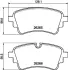 Колодки гальмівні, дискове гальмо HELLA 8DB355040941 (фото 4)