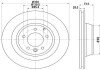 Диск гальмівний (High Carbon) зад.358X28 Audi Q7 3.0TDI/Porsce Cayenne/VW Touareg HELLA 8DD 355 129-721 (фото 1)