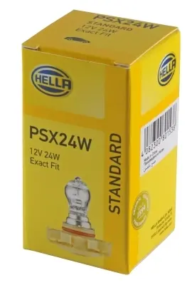 PSX24W 12V 24W Лампа розжарювання STANDART HELLA 8GA223569001 (фото 1)