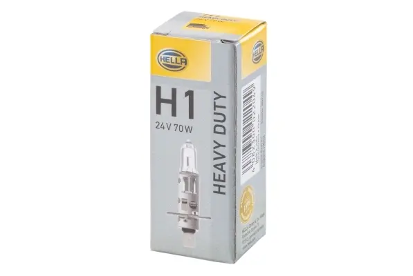 Лампа розжарювання, H1 24V 70W P 14,5s HELLA 8GH002089-251 (фото 1)