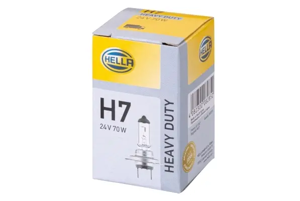 Лампа розжарювання, H7 24V 70W PX 26d HELLA 8GH007157-241 (фото 1)