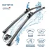 Комплект щіток склоочисника безкаркасних 525/525 HELLA 9XW358164021 (фото 4)