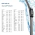 Комплект щіток склоочисника безкаркасних 525/475 HELLA 9XW358164221 (фото 6)