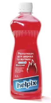 Розпалювач для дерева та вугілля рідкий (пляшка П HELPIX 4823075800018